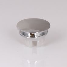 Load image into Gallery viewer, ELITE Ceramic Sink Overflow Cap Solid Brass Umbrella Style 007C