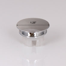 Load image into Gallery viewer, ELITE Ceramic Sink Overflow Cap Solid Brass Umbrella Style 007C