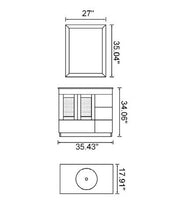 Load image into Gallery viewer, New Design Bathroom Vanity Set W.Natural Color K005
