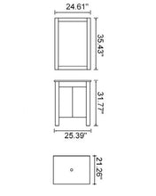 Load image into Gallery viewer, New Design Bathroom Vanity Set W.Chestnut Color K006