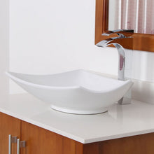 Load image into Gallery viewer, ELITE Grade A Ceramic Bathroom Sink With Square Design C104