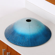 Load image into Gallery viewer, ELITE Modern Design Tempered Glass Bathroom Vessel Sink 1309