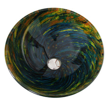 Load image into Gallery viewer, ELITE Modern Design Tempered Glass Bathroom Vessel Sink 1404