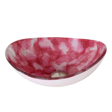 Load image into Gallery viewer, ELITE Unique Oval Cloud Style Tempered Glass Bathroom Sink 1414