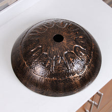 Load image into Gallery viewer, ELITE Volcanic Pattern Tempered Glass Bathroom Vessel Sink 1507