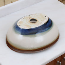Load image into Gallery viewer, ELITE Oval Multicolor Glaze Porcelain Bathroom Vessel Sink 1554