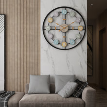 Load image into Gallery viewer, Oversize modern numeral wall clocks for living room decor farmhouse style large size wall clock 24“