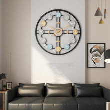 Load image into Gallery viewer, Oversize modern numeral wall clocks for living room decor farmhouse style large size wall clock 24“
