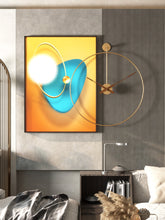 Load image into Gallery viewer, Jeezi Oversize Espana Style Wall Clocks with Walnut Hands for Living Room Decor Minimalism Clock 20" (2 colors)