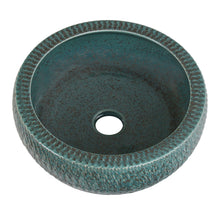 Load image into Gallery viewer, Jade Rock Pattern Porcelain Ceramic Bathroom Sink ELIMAX'S 2001