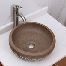 Load image into Gallery viewer, Sandstone Glaze Pattern Porcelain Bathroom Sink ELIMAX'S 2005