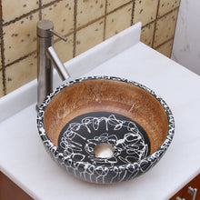 Load image into Gallery viewer, ELIMAX'S Illusione Porcelain Ceramic Bathroom Vessel Sink 2012