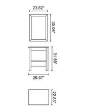 Load image into Gallery viewer, New Design Bathroom Vanity K032