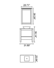 Load image into Gallery viewer, Modern Design Bathroom Vanity Set K034