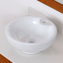 Load image into Gallery viewer, ELITE Grade A Ceramic Bathroom Sink With Round Design 4074