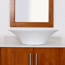 Load image into Gallery viewer, ELITE High Temperature Grade A Ceramic Bathroom Sink With Unique Oval Design 4110