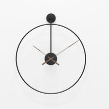 Load image into Gallery viewer, Jeezi Oversize Espana Style Wall Clocks with Walnut Hands for Living Room Decor Minimalism Clock 20" (2 colors)