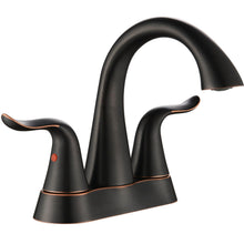 Load image into Gallery viewer, ELITE Three Holes Two Handles Bathroom Lavatory Faucet 58202