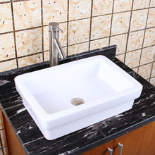 Load image into Gallery viewer, ELITE Double Layers Modern Design Ceramic Porcelain Bathroom Sink 601