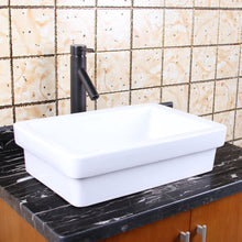 Load image into Gallery viewer, ELITE Double Layers Modern Design Ceramic Porcelain Bathroom Sink 601