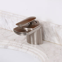 Load image into Gallery viewer, ELITE Brushed Nickel Finish Water Fall Design Faucet 8802BN