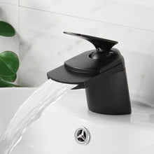 Load image into Gallery viewer, ELITE Oil Rubbed Bronze Water Fall Bathroom Sink Faucet 8802ORB