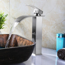 Load image into Gallery viewer, ELITE Modern Bathroom Sink Waterfall Faucet 8804