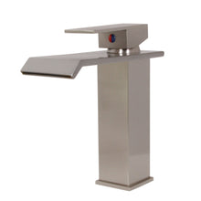 Load image into Gallery viewer, ELITE Water Fall Design Basin Sink Single Lever Faucet 8815