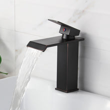 Load image into Gallery viewer, ELITE Water Fall Design Basin Sink Single Lever Faucet 8815
