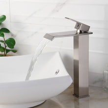 Load image into Gallery viewer, ELITE Water Fall Design Single Lever Vessal Sink Faucet 8816