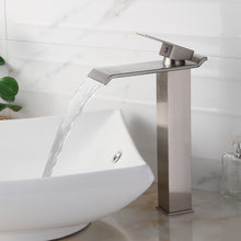 Load image into Gallery viewer, ELITE Water Fall Design Single Lever Vessal Sink Faucet 8818

