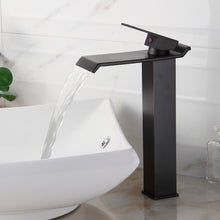 Load image into Gallery viewer, ELITE Water Fall Design Single Lever Vessal Sink Faucet 8818