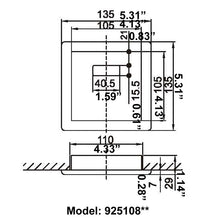Load image into Gallery viewer, Automatic Sensor For Bathroom Faucet 925108C