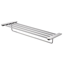 Load image into Gallery viewer, CAE Modern Chrome Double Towel Shelf 9501T02002C