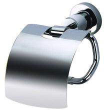 Load image into Gallery viewer, CAE Modern Chrome Toilet Paper Holder w. Cover 9505T05016C