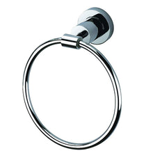 Load image into Gallery viewer, CAE Modern Chrome Bathroom Towel Ring 9505T01017C