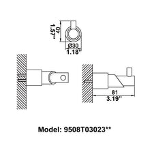 Load image into Gallery viewer, Contemporary Bathroom Towel Hook 9508T03023C