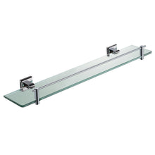 Load image into Gallery viewer, Modern Chrome Glass Shelf 9509T04027C