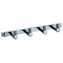 Load image into Gallery viewer, Modern Chrome Robe 4-Hooks Holder 9510T03028C