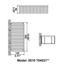 Load image into Gallery viewer, Modern Chrome Bathroom Deep Basket 9510T04031C