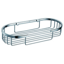 Load image into Gallery viewer, Modern Chrome Bathroom Oval Basket 9510T04041C