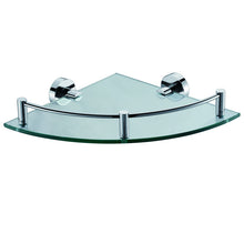 Load image into Gallery viewer, Modern Chrome Bathroom Corner Shelf 9510T04046C