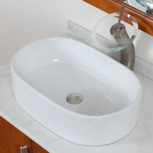 Load image into Gallery viewer, ELITE Grade A Ceramic Bathroom Sink With Unique Design 9675