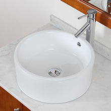 Load image into Gallery viewer, ELITE High Temperature Grade A Ceramic Bathroom Sink With Unique Design 9834
