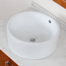 Load image into Gallery viewer, ELITE High Temperature Grade A Ceramic Bathroom Sink With Unique Design 9834