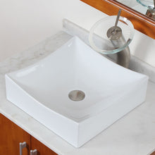 Load image into Gallery viewer, ELITE Grade A Ceramic Bathroom Sink With Unique Design 9909