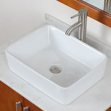 Load image into Gallery viewer, ELITE High Temperature Grade A Ceramic Bathroom Sink With Unique Design 9924