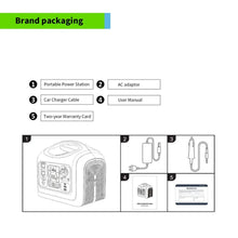 Load image into Gallery viewer, ELIMAX's 600w Portable Solar Power Station