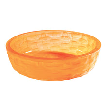 Load image into Gallery viewer, Round Glass Vessel Sink w.Lt Yellow Pattern 179E