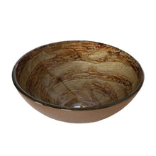 Load image into Gallery viewer, ELITE Modern Design Tempered Glass Bathroom Vessel Sink 7003